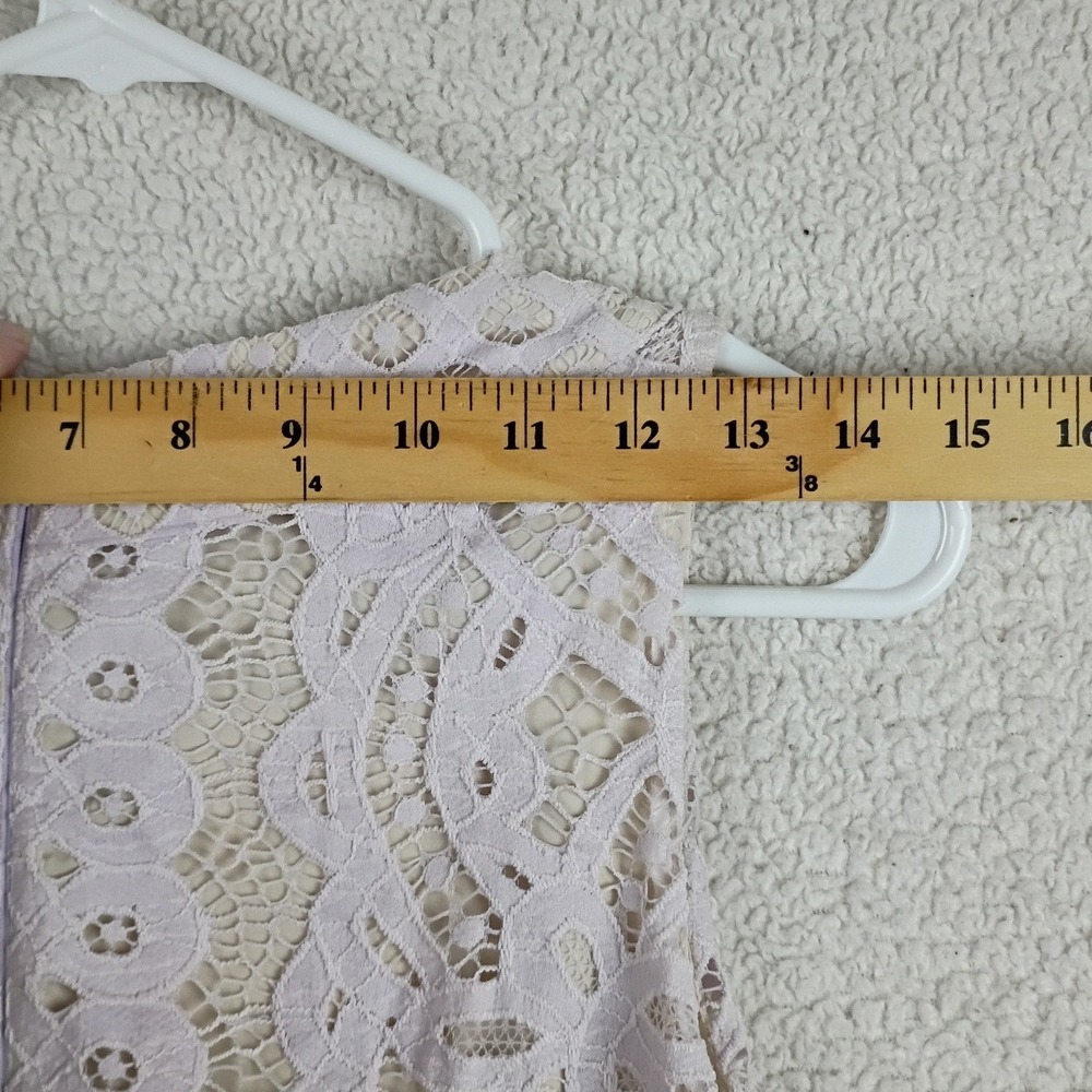 Antonio Melani Krista Dress Women 6 Pixie Remote Beauty Lace Sheath Sleeveless - Picture 8 of 12